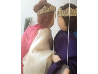 King & Queen Marionette Set