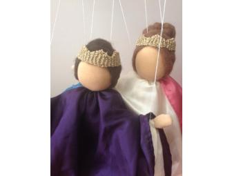 King & Queen Marionette Set