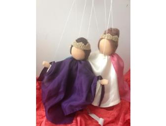 King & Queen Marionette Set