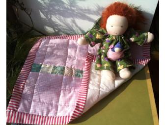 Handmade Doll Sized Quilt