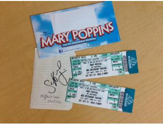 MARY POPPINS - SIGNED Poster - Original Broadway Cast