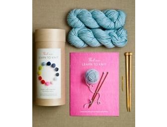 PURL SOHO: Learn To Knit Kit