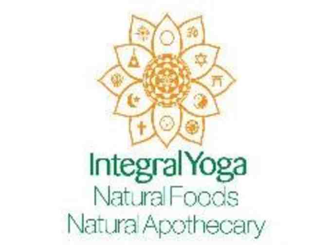 $50 to spend at Integral Yoga Natural Foods