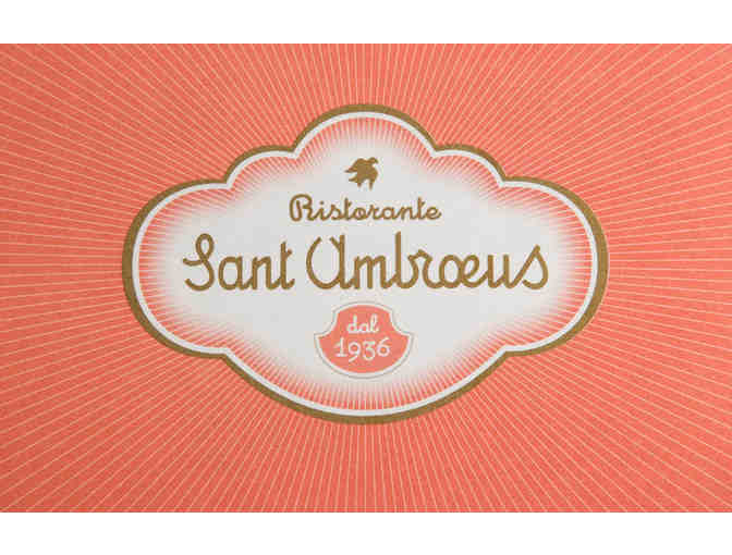 $150 Gift Certificate for Sant Ambroeus