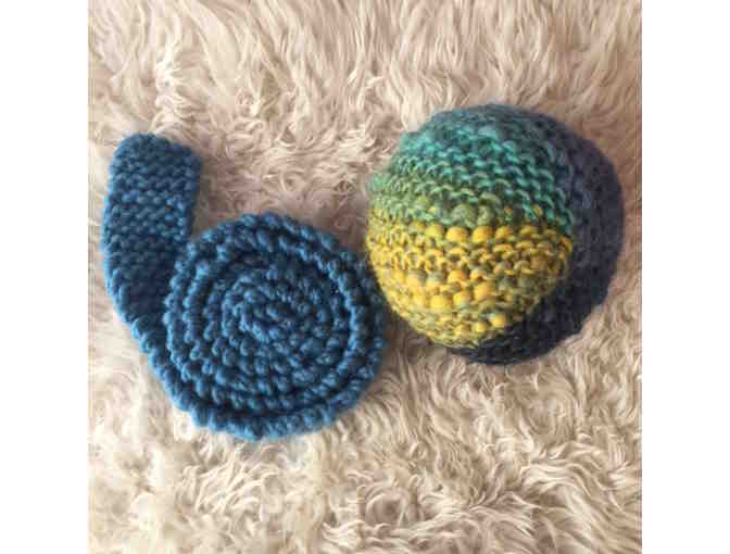 Hand Knit Play String & Ball