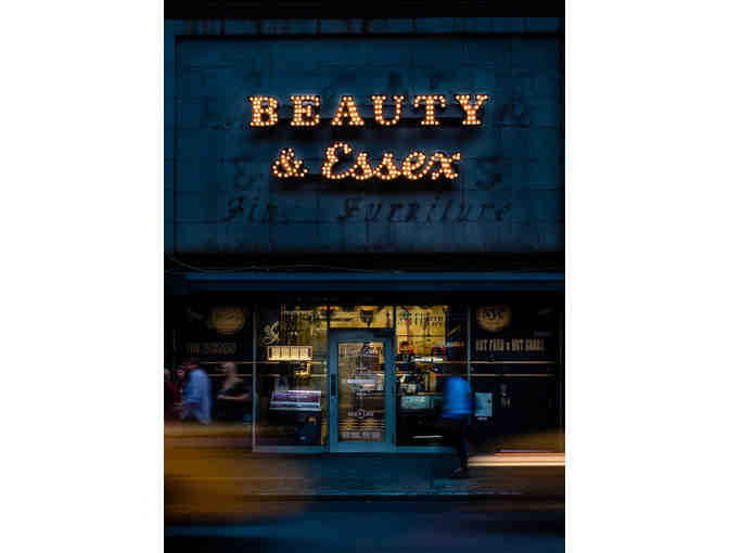 $100 Dinner & Cocktail Gift Card to Beauty & Essex