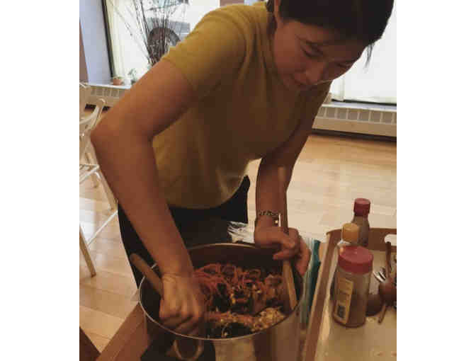 One Korean Cooking Class at Your House with Ms. Anna Park