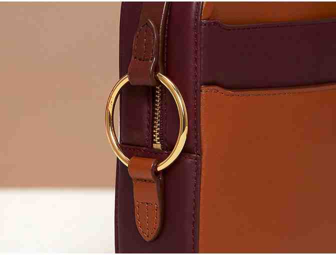 Diane Von Furstenberg Leather Camera Bag with Charm