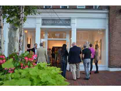 Unforgettable Party for 75 in a Gallery with Champage, Flowers, and Hors D'Oeuvres