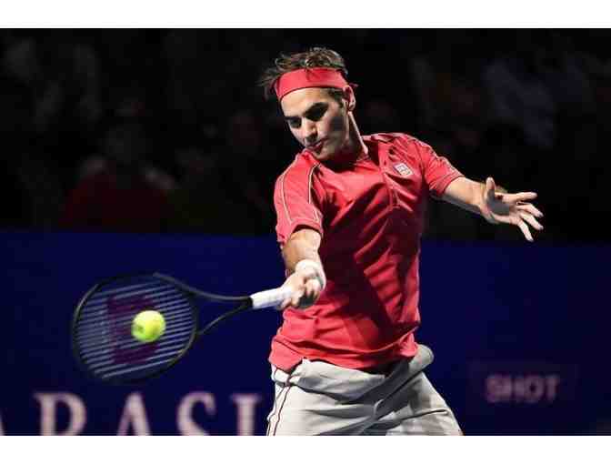 Roger Federer Autographed Tennis Ball