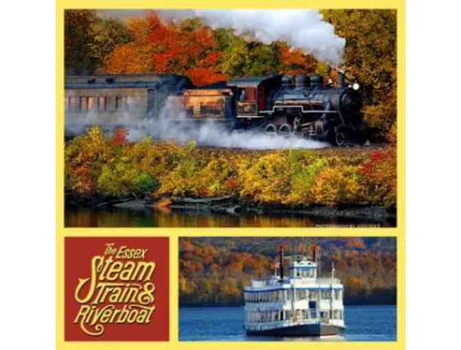Family Fun: 4 Tickets to the Essex Steam Train and Riverboat - Photo 1