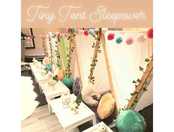 Tiny Tent Sleepover Party for 4 Guests
