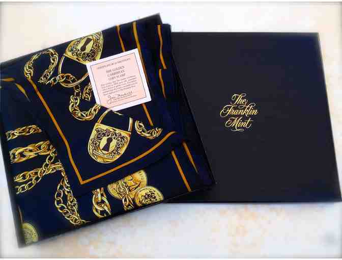The Golden Caribbean Coin Scarf by the Franklin Mint