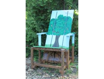 Tree in Summer- Adirondack Chair