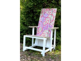 Whimsical Swirls- Adirondack Chair