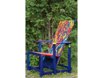 Flames-Adirondack Chair