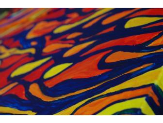 Flames-Adirondack Chair