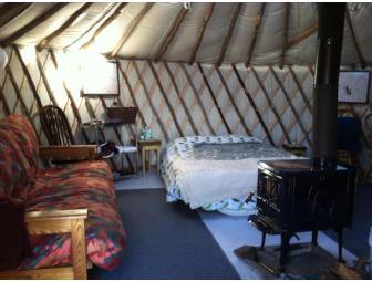 Yurt Overnight at Apple Annie Orchard