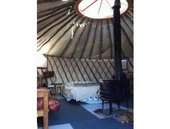 Yurt Overnight at Apple Annie Orchard