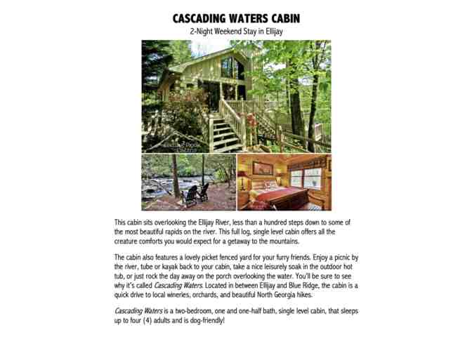 North Georgia Cabin Weekend Getaway Basket