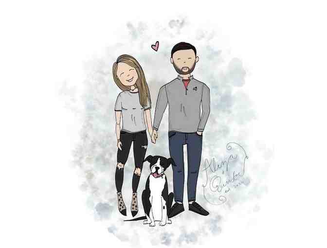 Custom Family or Home Illustration