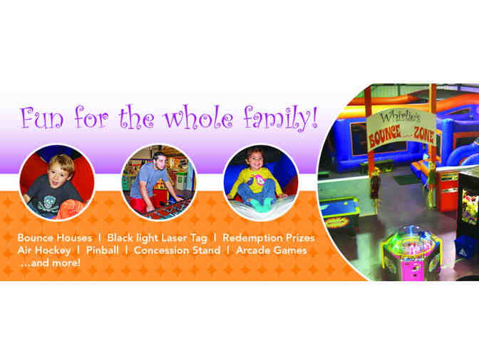 Whirlie's World 2 Combos (unlimited bounce house and some tokens)