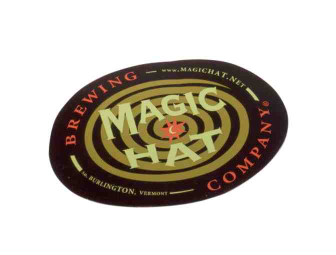 Magic Hat Brewery Shirt (Men's Large), #9 Pint Glass and Bumpersticker