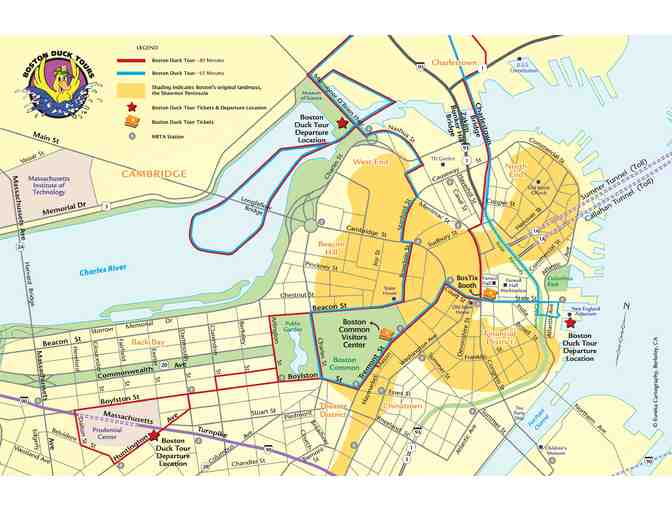 2 Boston Duck Tour Passes