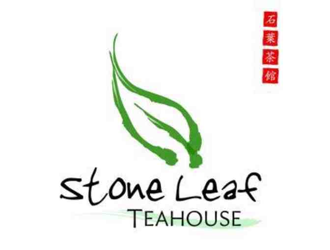 $15.00 Gift Certificate to Stone Leaf Teahouse