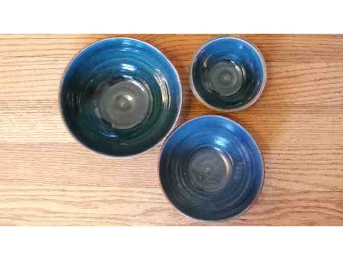 Set of 3 Handmade bowls