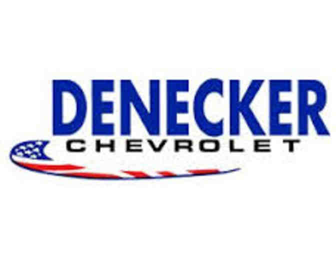 Oil Change at Denecker Chevrolet