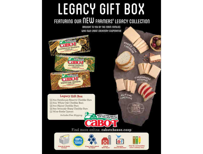 Cabot Cheese Legacy Gift Box