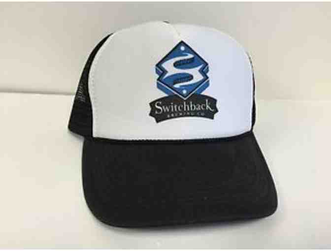 Switchback Tracker Sign, Pint Glass, Key-chain, and Truckers Hat!