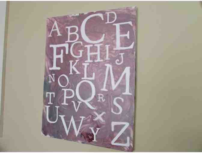 'Alphabet Canvas' by The Tigers