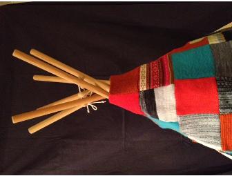 Knitted Tipi from Parents of Ms. Tamar's Class