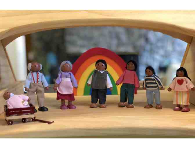 Waldorf Wooden Play Barn by First Grade Classes