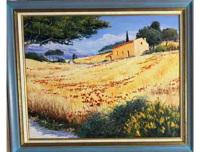 Beautiful framed oil painting - Photo 1