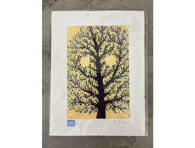 Limited Edition: Set of 3 Linocut Prints from Award-Winning Book "Bunny & Tree" (12 x 8") - Photo 2