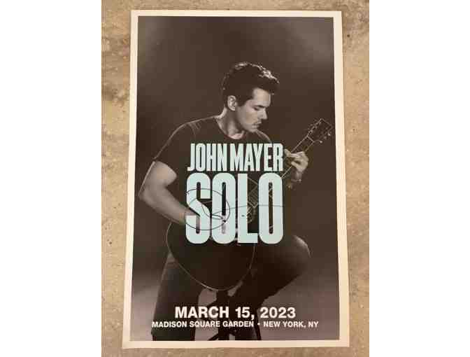 Autographed poster for John Mayer - Photo 1