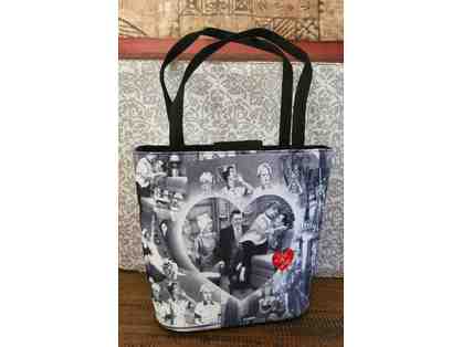 I Love Lucy Purse - Black and White