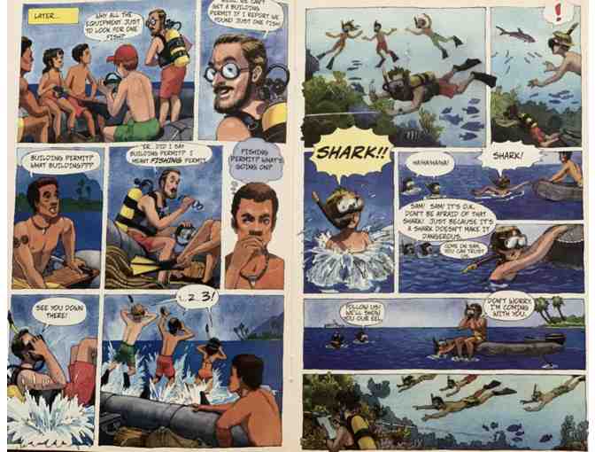 Treasure on the Reef - Graphic Short Novel - Box