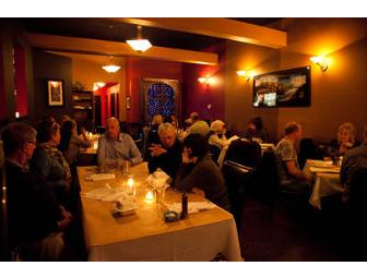 Portland Theater Evening: An ART show & Dinner at Eleni's Philoxenia
