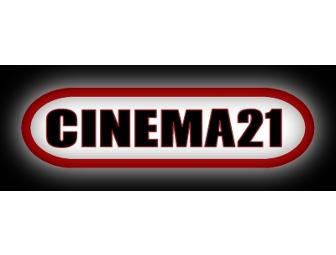 Diner & A Movie!!  Cinema 21 & Cafe Nell