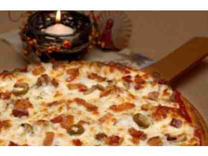Free Rosati's Pizza for a Year valued at $250