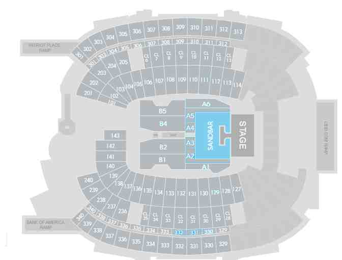 Four SANDBAR Tickets to Kenny Chesney Concert at Gillette Stadium