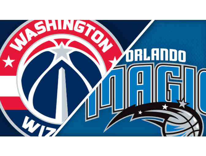 2 Courtside Tickets to Wizards vs. Orlando Magic Game