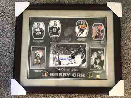 Bobby Orr Signed Picture Collage