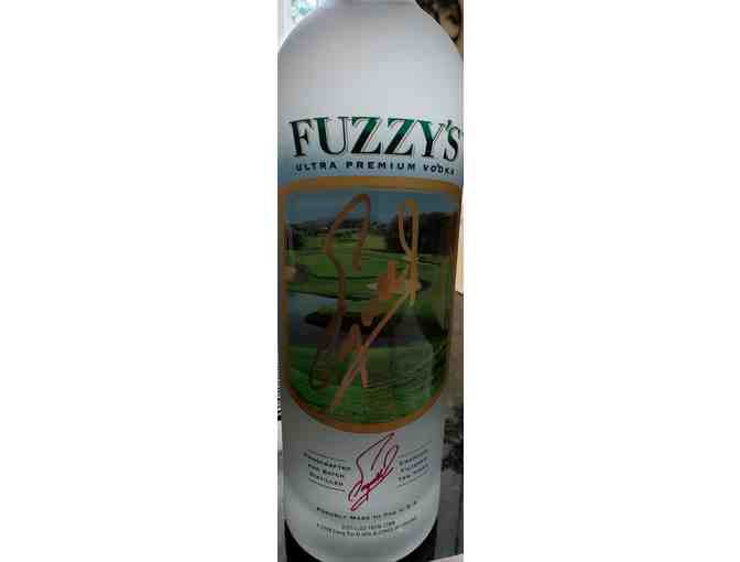 Do you follow Golf? Do you know Fuzzy Zoeller? Do you like Vodka? (autographed by Fuzzy) - Photo 1