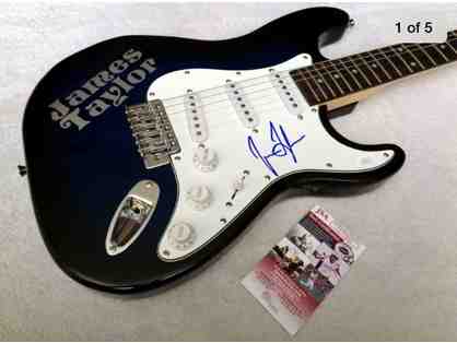 Autographed James Taylor Guitar