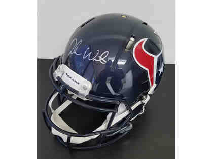 Houston Texans Deshaun Watson Signed Helmet